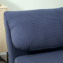 2-i-1 Bäddsoffa Fåtölj Manchester Blå 193 x 82 cm