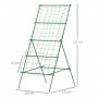 Spaljé A-formad 101 x 133 x 227 cm grön