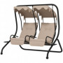 Hammock Gunga 2-sits Hollywood Beige 170 x 136 x 170 cm