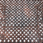 Trädgård Gungstol Vintage Design 61 x 79 x 90 cm Brun Svart