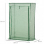 Växthus Transparent 100 x 50 x 150 cm Grön