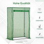 Växthus Transparent 100 x 50 x 150 cm Grön