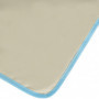 2x Strandmatta med Ryggstöd Beige