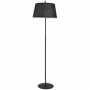 Elegant Böjd Golvlampa 105 x 47 x 190 cm, Svart