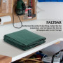 Trädgårdssäck 3 x 120 L med Handtag Grön