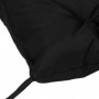 Bänkdyna 100 x 98 x 8 cm, Bomull, Svart