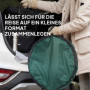 Robust Trädgårdssäck 2 x 160 L med Handtag Grön