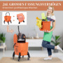 Svabbvagn med Moppress 26 L Orange