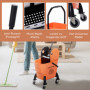 Svabbvagn med Moppress 26 L Orange