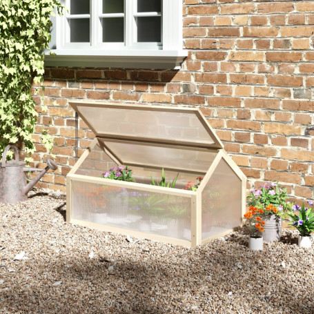 Mini Växthus med Ventilationshål 90 x 52 x 49,5 cm