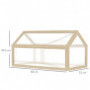 Mini Växthus med Ventilationshål 90 x 52 x 49,5 cm