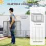Hundhage Vikbar Modular Metall 160 x 160 x 60 cm