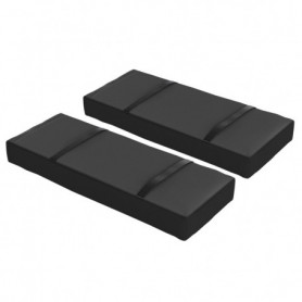 2x Sandsäckar till Parasoll upp till 25 kg Svart