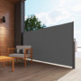 Sidomarkis Utdragbar Insynsskydd 300 x 180 cm Mörkgrå