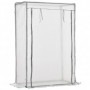 Växthus Transparent 100 x 50 x 150 cm Vit