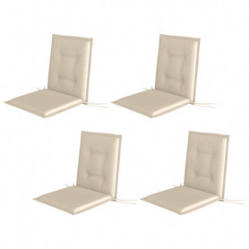 Dyna för Solstol 4 st 108 x 50 x 5 cm, Beige