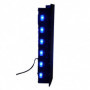 Elektrisk Kamin med Justerbar Värme, Backljus – 65 x 11,4 x 52 cm