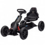 GoKart Trampbil För Barn 3-8 år Svart 100 x 58 x 59 cm