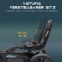 GoKart Trampbil För Barn 3-8 år Svart 100 x 58 x 59 cm
