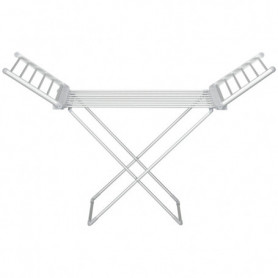 Elektriskt Torkställ med Värme – Vikbar & energisnål, 144 cm