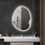 Asymmetrisk Badrumsspegel med Backljus 70 x 50 cm