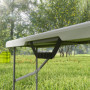 2-pack Campingbänk 240 kg Bärbar, Vit