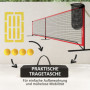 Pickleball Set med nät, stativ, bollar