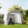Trädgårdsbod - Pop-up Garage - Verktygstält 300 x 447 x 255 cm, ljusgrå