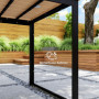 Trädgårdsbord för 6 Personer 160 x 80 cm Teak