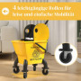 Svabbvagn med Moppress 26 L Gul