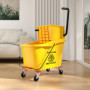 Svabbvagn med Moppress 36 L Gul