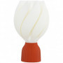 3D-Printad LED Bordslampa med Blomdesign och E27-sockel – 16,5 x 16,5 x 28 cm