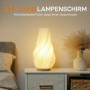 Smart 3D LED Bordslampa med App- och Röststyrning – Musik- & Scenläge, 20 x 20 x 34,5 cm