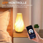 Smart 3D LED Bordslampa med App- och Röststyrning – Musik- & Scenläge, 20 x 20 x 34,5 cm