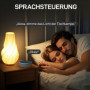 Smart 3D LED Bordslampa med App- och Röststyrning – Musik- & Scenläge, 20 x 20 x 34,5 cm