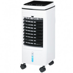 Portabel 3-i-1 Luftkylare med Fjärrkontroll och Luftfuktare – 4L, T...