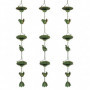 Dekorativa Regnkedjor med Kolibrier & Lotus – 3-pack, 123 cm