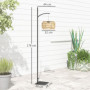 Solcell Rottinglampa för Trädgård IP44, 178 cm