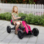 GoKart Trampbil För Barn 3-8 år Rosa 100 x 58 x 59 cm