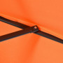 Parasoll Ø196 cm Hopfällbar Orange