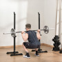 Skivstångsställning upp till 150 kg Justerbar i Höjd