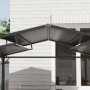 Grill Paviljong med Hyllor Vattentät 250 x 160 x 250 cm