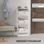Skoskåp med 3 Nedfällbara Lådor – 47 x 28 x 115 cm, Modern Design