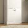 Skoskåp med 3 Nedfällbara Lådor – 47 x 28 x 115 cm, Modern Design