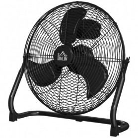 Bordsfläkt med 4 Hastigheter och Justerbart Luftflöde – 39 x 18 x 3...