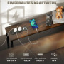 Konsolbord med Eluttag och USB – 160 x 20 x 80 cm, Industriell Design