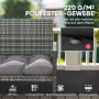 Bänkkudde med Tjock Stoppning – 105 x 46 x 12,5 cm, Grå