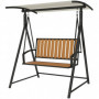 Hammock Gunga 2-sits med Justerbart Tak – 142 x 112 x 162 cm