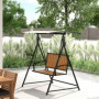 Hammock Gunga 2-sits med Justerbart Tak – 142 x 112 x 162 cm