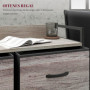 Tygbyrå med 6 Lådor och Hyllplan i Industriell Design – 79 x 29 x 85 cm